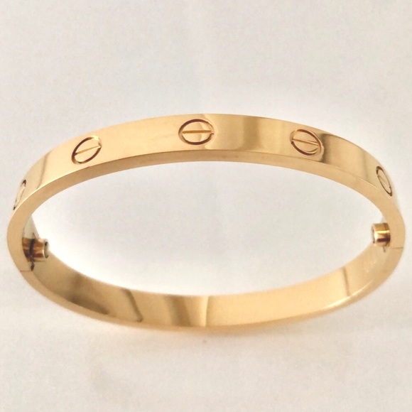 Gold Screw Classic Model Bracelet - Picture 10 of 10